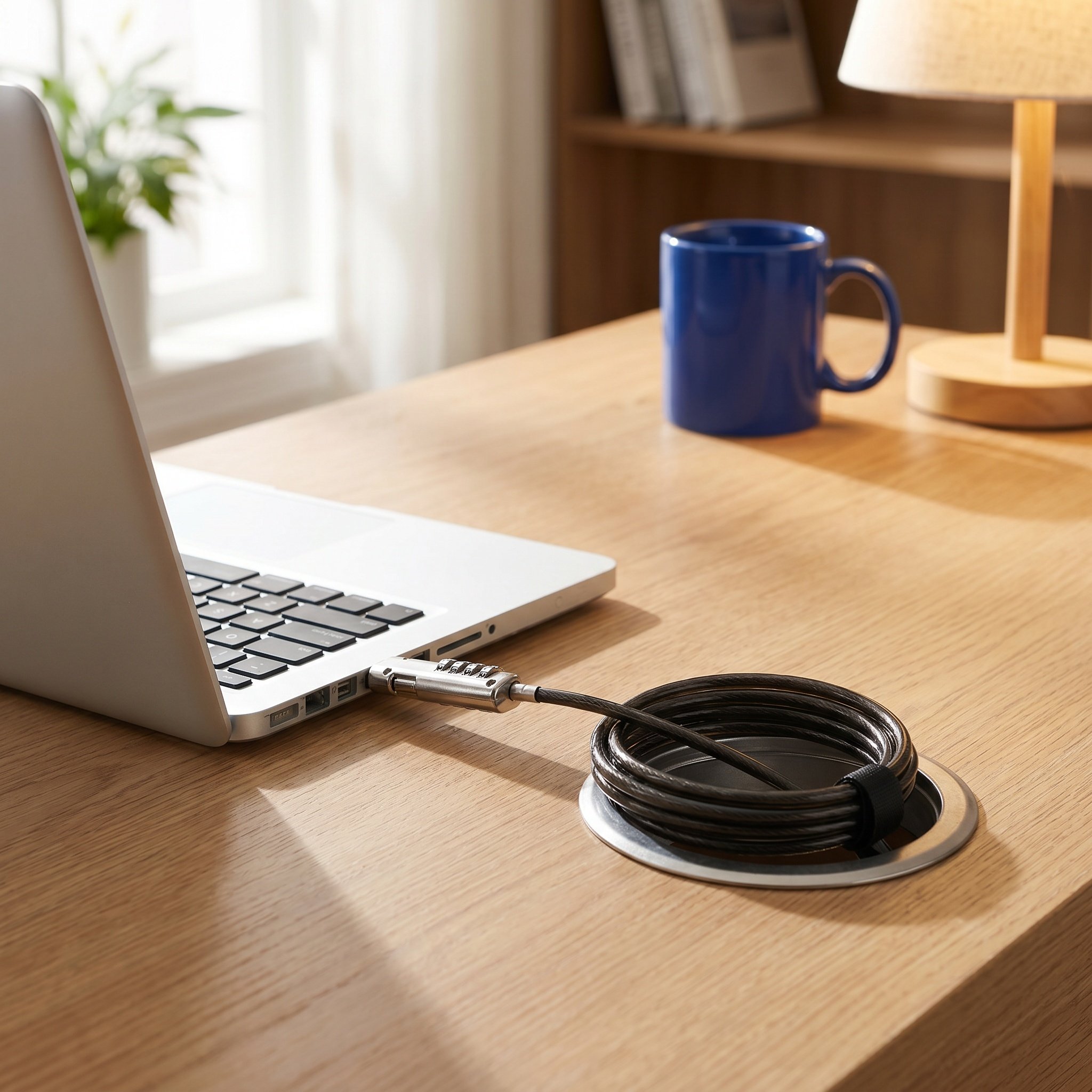 Cable Lock Laptop - Portable Laptop Numeric Password Alloy Lock