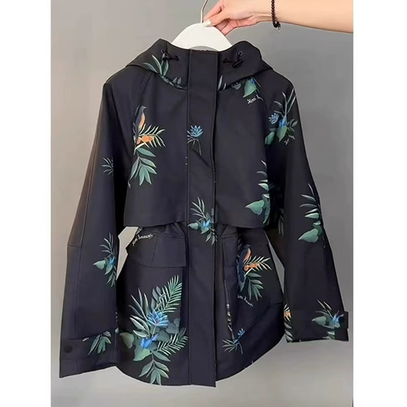 Office Tech Wear - YYAHAHAS Women's Technical Windbreaker Hooded Jacket