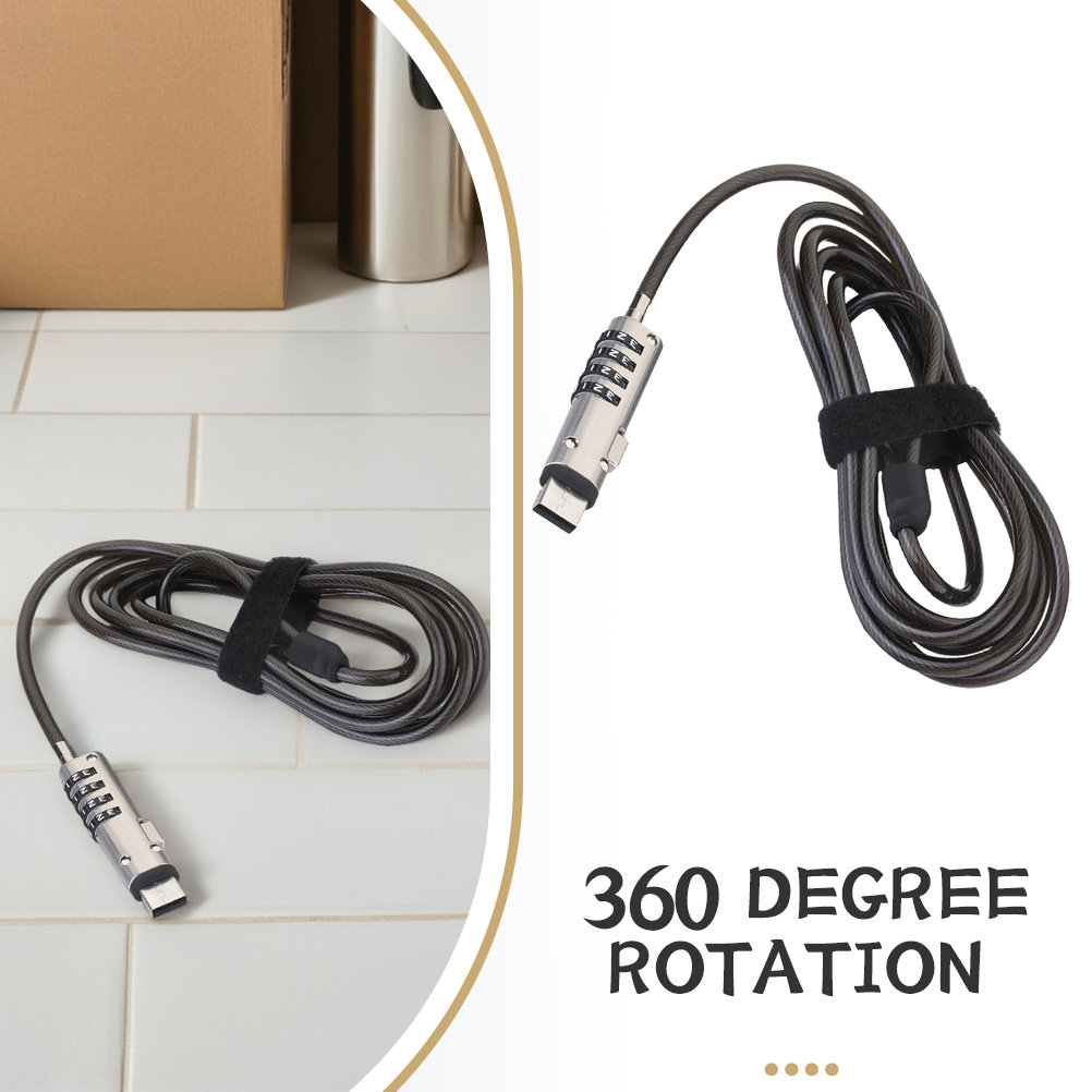 Portable Laptop Numeric Passwo - đánh giá và giá Cable Lock Laptop