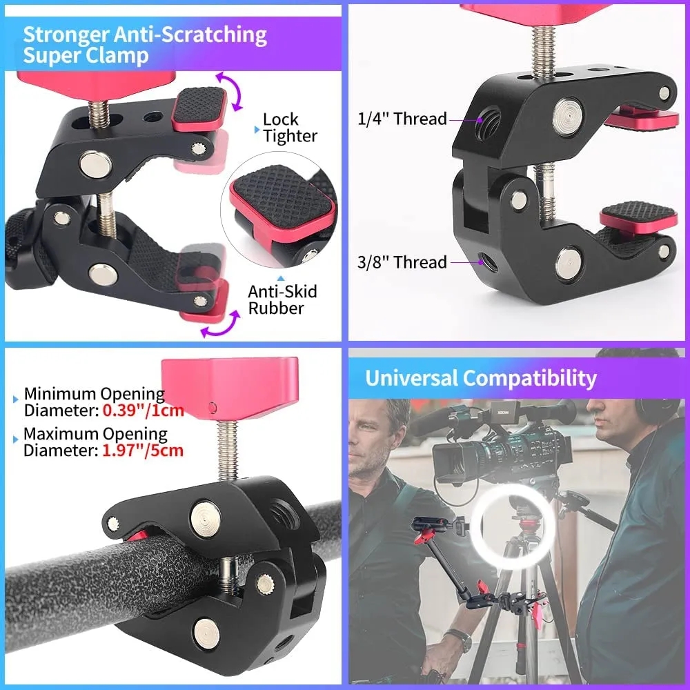Camera Magic Arm with Super Cl - đánh giá và giá Webcam Stand Clip