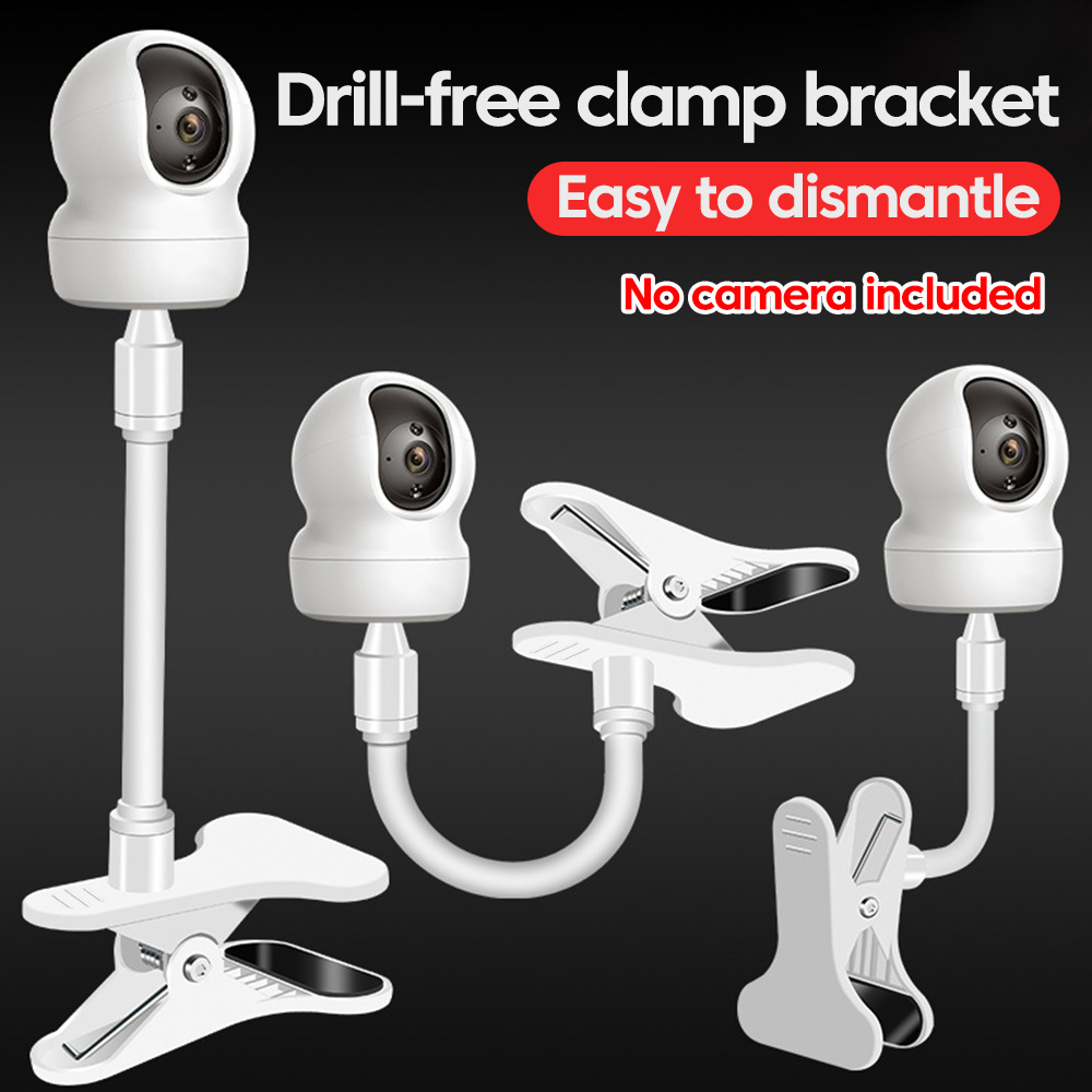 Protable Flexible Camera Clamp - đánh giá và giá Webcam Stand Clip