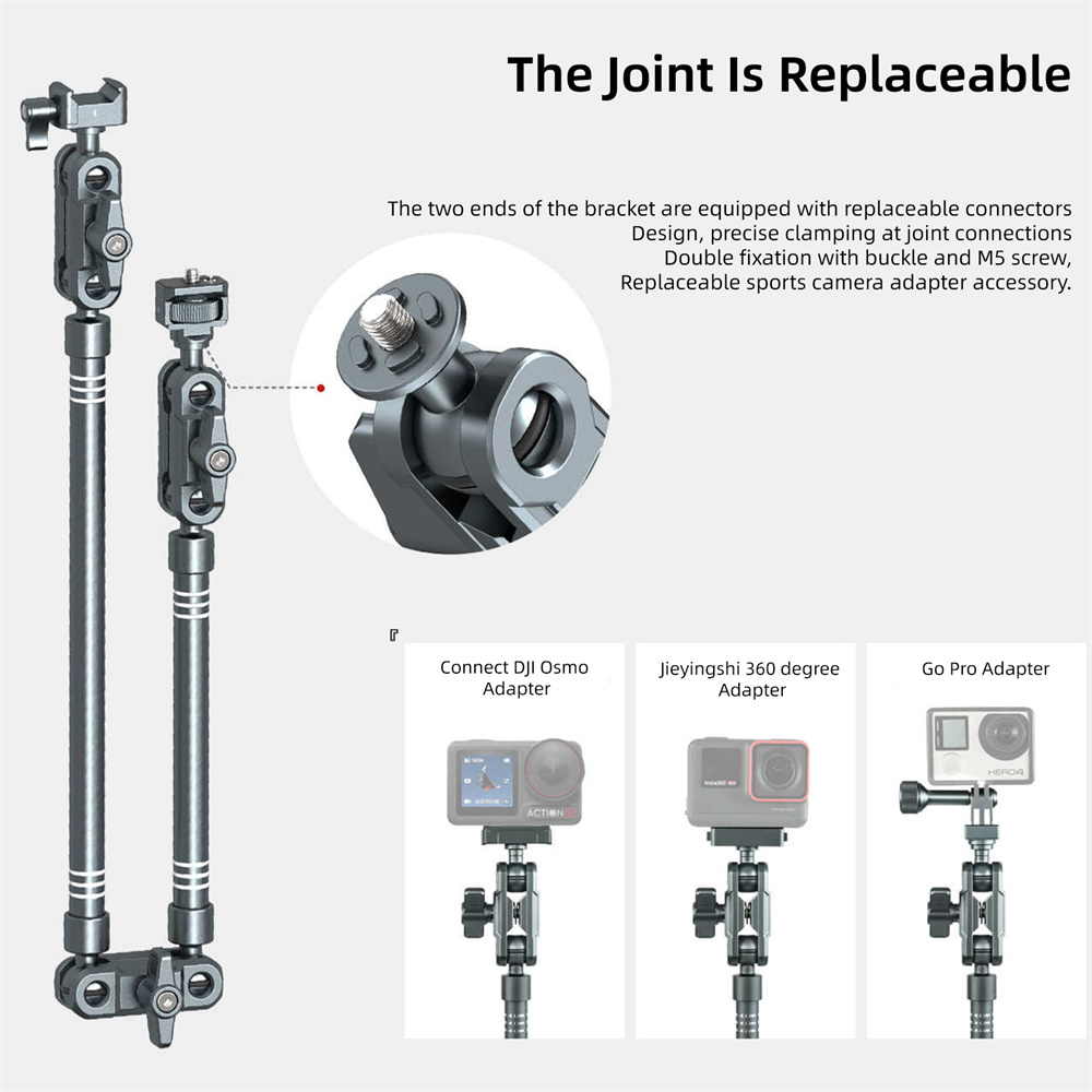 LEAPLIGHT Magic Arm W Clamp, O - đánh giá và giá Webcam Stand Clip