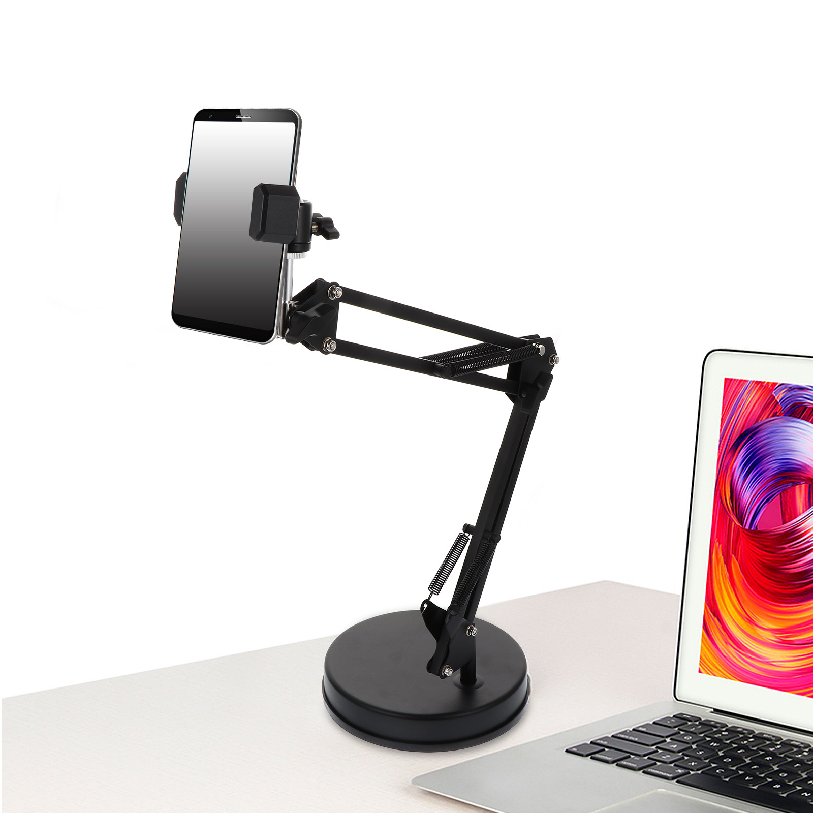 1Set Camera Stand Iron Suspens - đánh giá và giá Webcam Stand Clip