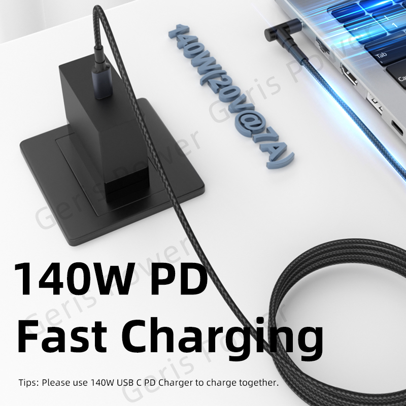 65W 90W 140W USB C PD to DC Un - đánh giá và giá Cable Lock Laptop