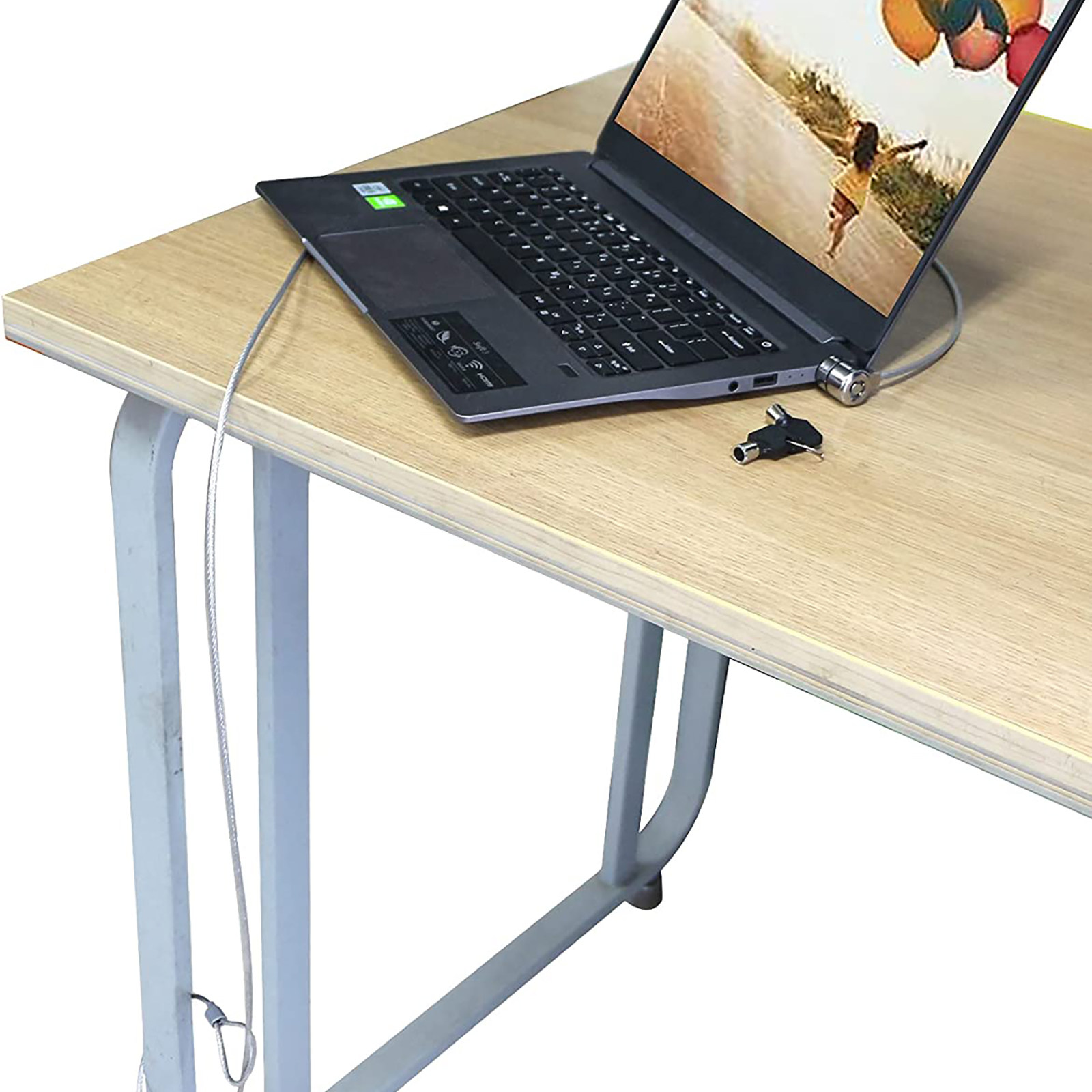 2Sets Lightweight Keyed Laptop - đánh giá và giá Cable Lock Laptop
