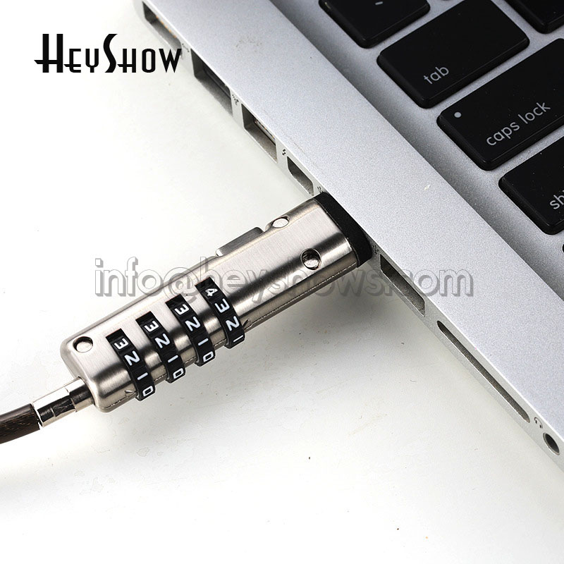 4-Digit Password Protected USB - đánh giá và giá Cable Lock Laptop