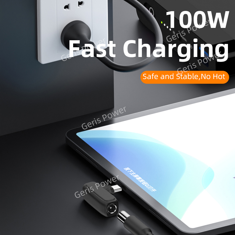 100W DC to USB C PD Power Adap - đánh giá và giá Cable Lock Laptop