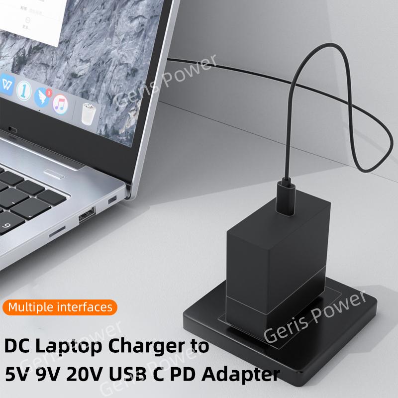 100W DC to USB C PD Power Adap - đánh giá và giá Cable Lock Laptop